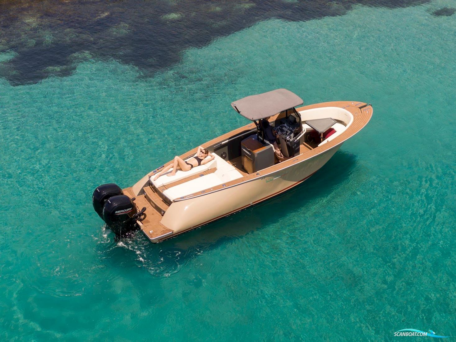 Lilybaeum Yacht Levanzo 25 Motorbåd 2023, med 2Xmercury 4 Stroke, 150hp motor, Montenegro