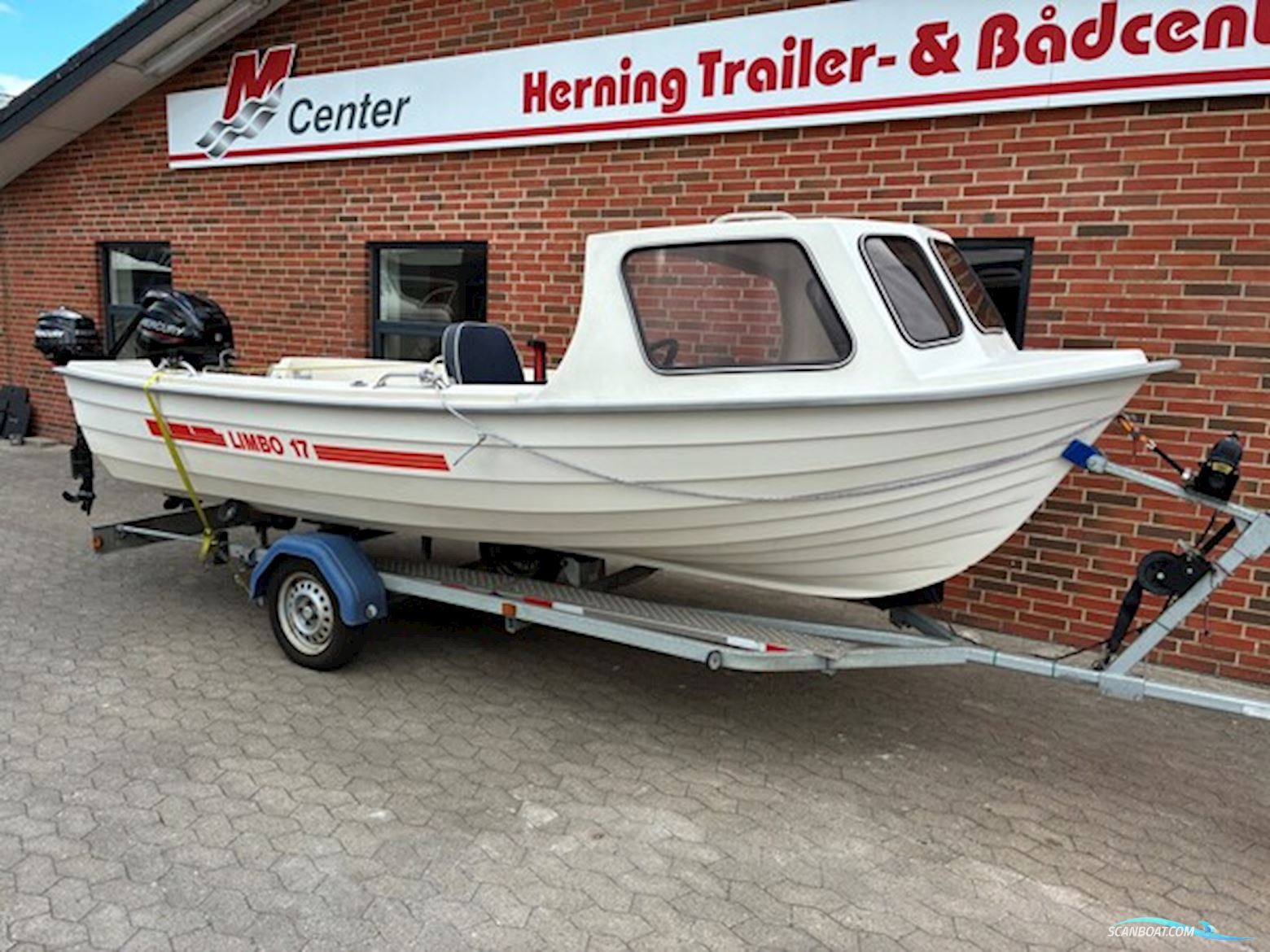 Limbo 17 m/hardtop m/Mercury F30 hk EFI 4-takt og Variant trailer