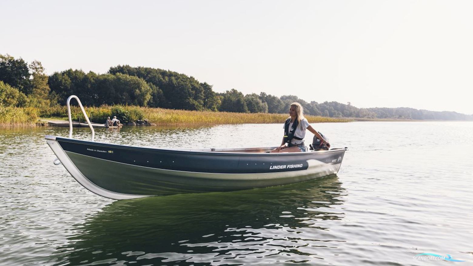 Linder 440 Fishing Med 5HK Motorbåd 2024, med Suzuki motor, Danmark