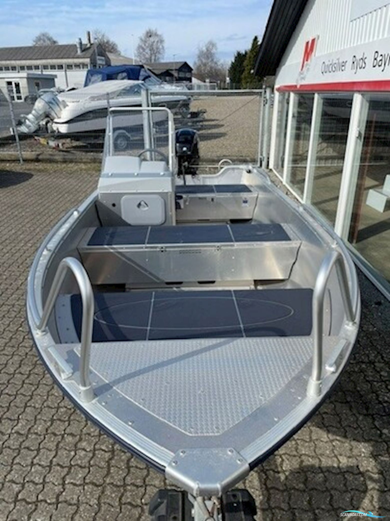 Linder 445 Sportsman Max Med Mercury F25 Elpt Efi