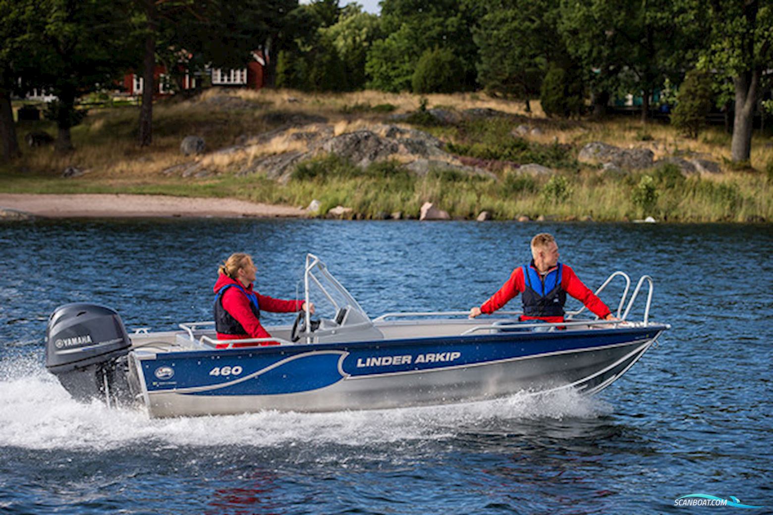 Linder Arkip 460 med 50 hk Mercury-EFI 4 takt og udstyr