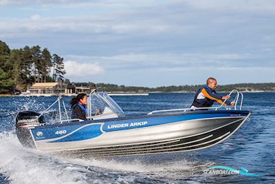 Linder Arkip 460 Med 60 hk Mercury-Efi 4 Takt og Udstyr Motorbåd 2025, Danmark