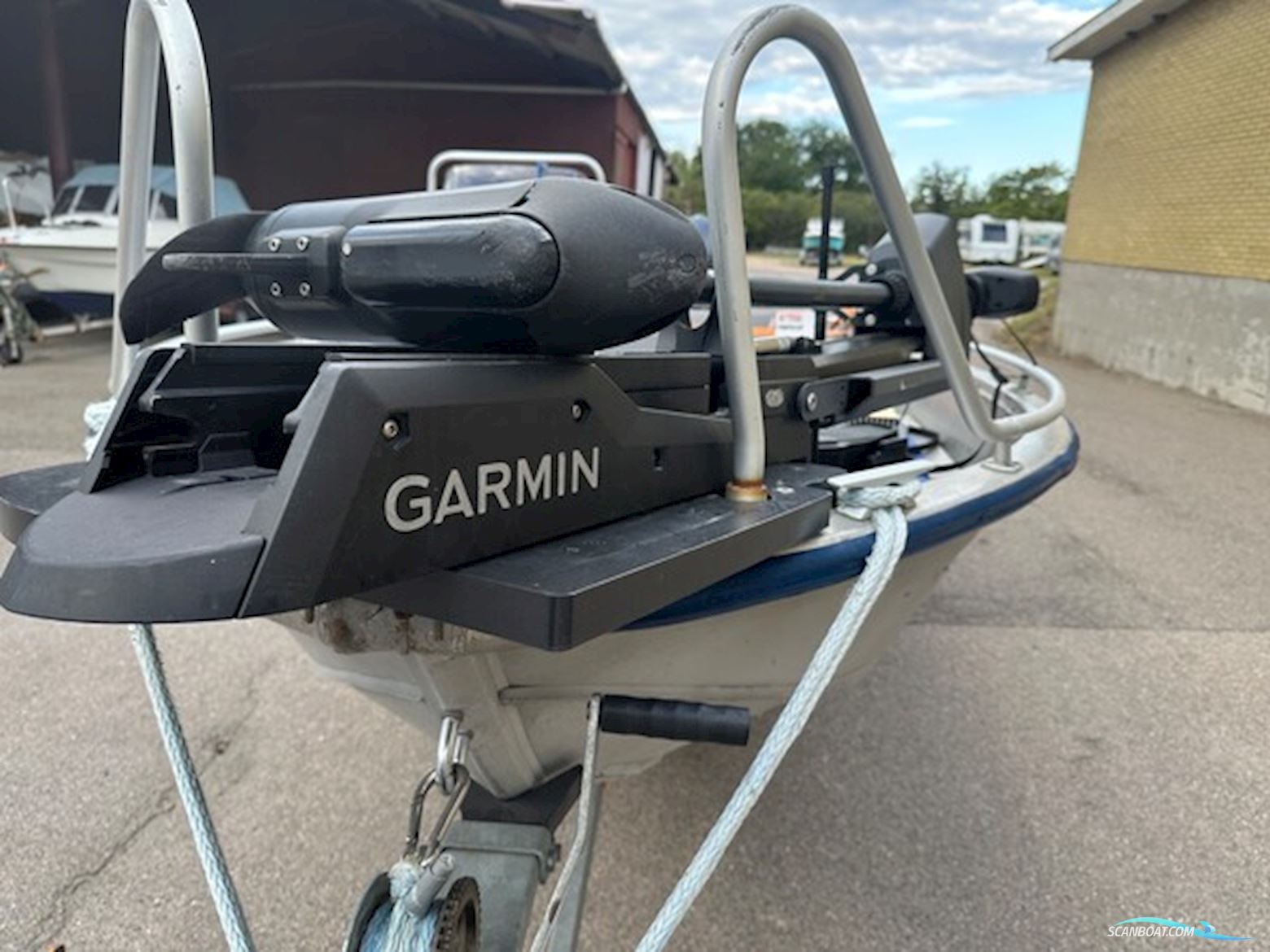 Linder Arkip 460 Med Yamaha 50 hk, Garmin Force og Trailer Uden el Motor 79900