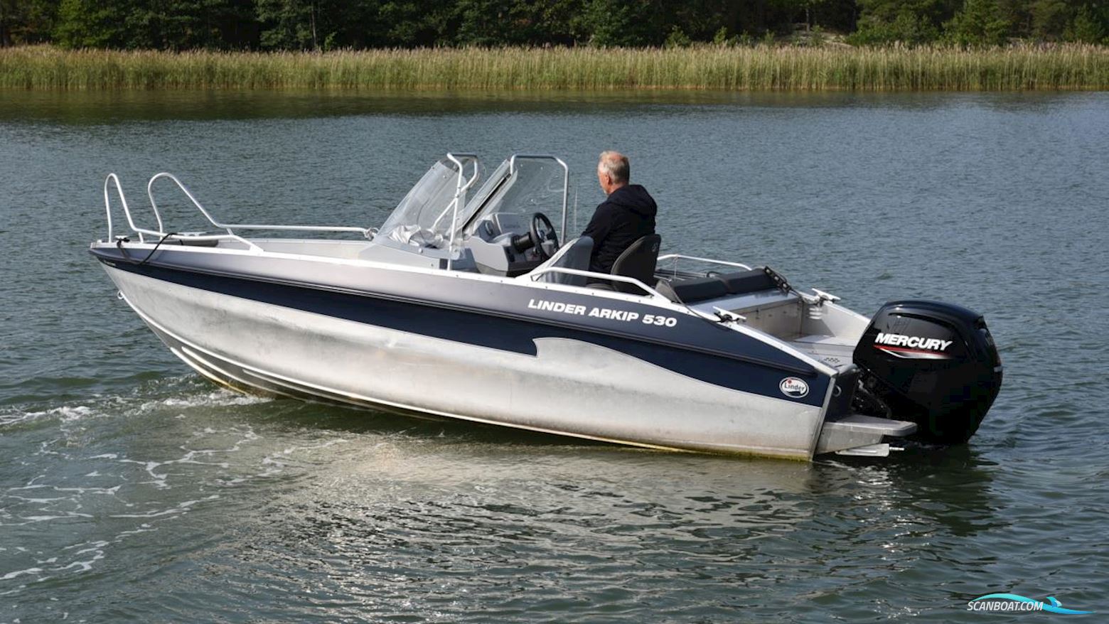 Linder Arkip 530 BR Motorbåd 2022, med Mercury motor, Sverige