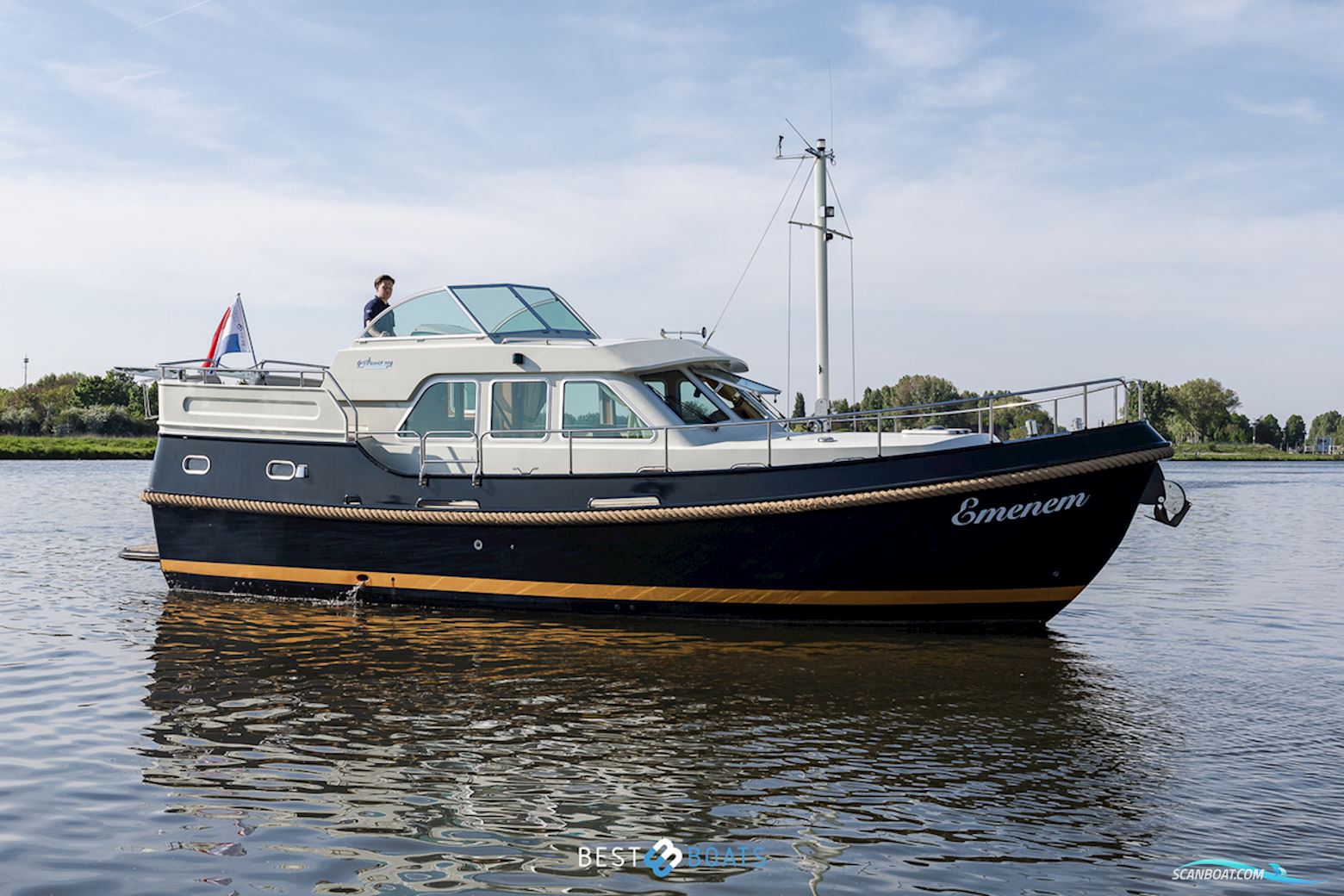 Linssen Grand Sturdy 380 AC Motorbåd 2003, med 4 cilinder turbo diesel motor, Holland