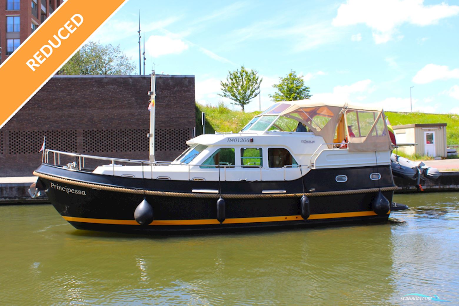 Linssen Grand Sturdy 380 AC Motorbåd 2003, med Volvo Penta motor, Belgien