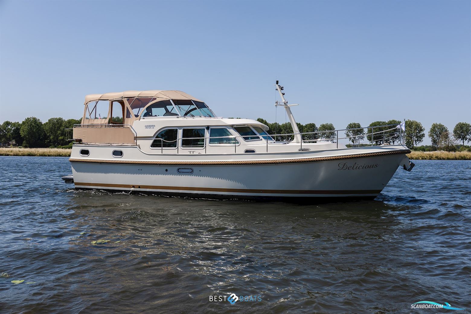 Linssen Grand Sturdy 40.9 AC Motorbåd 2008, med Volvo Penta D3 motor, Holland