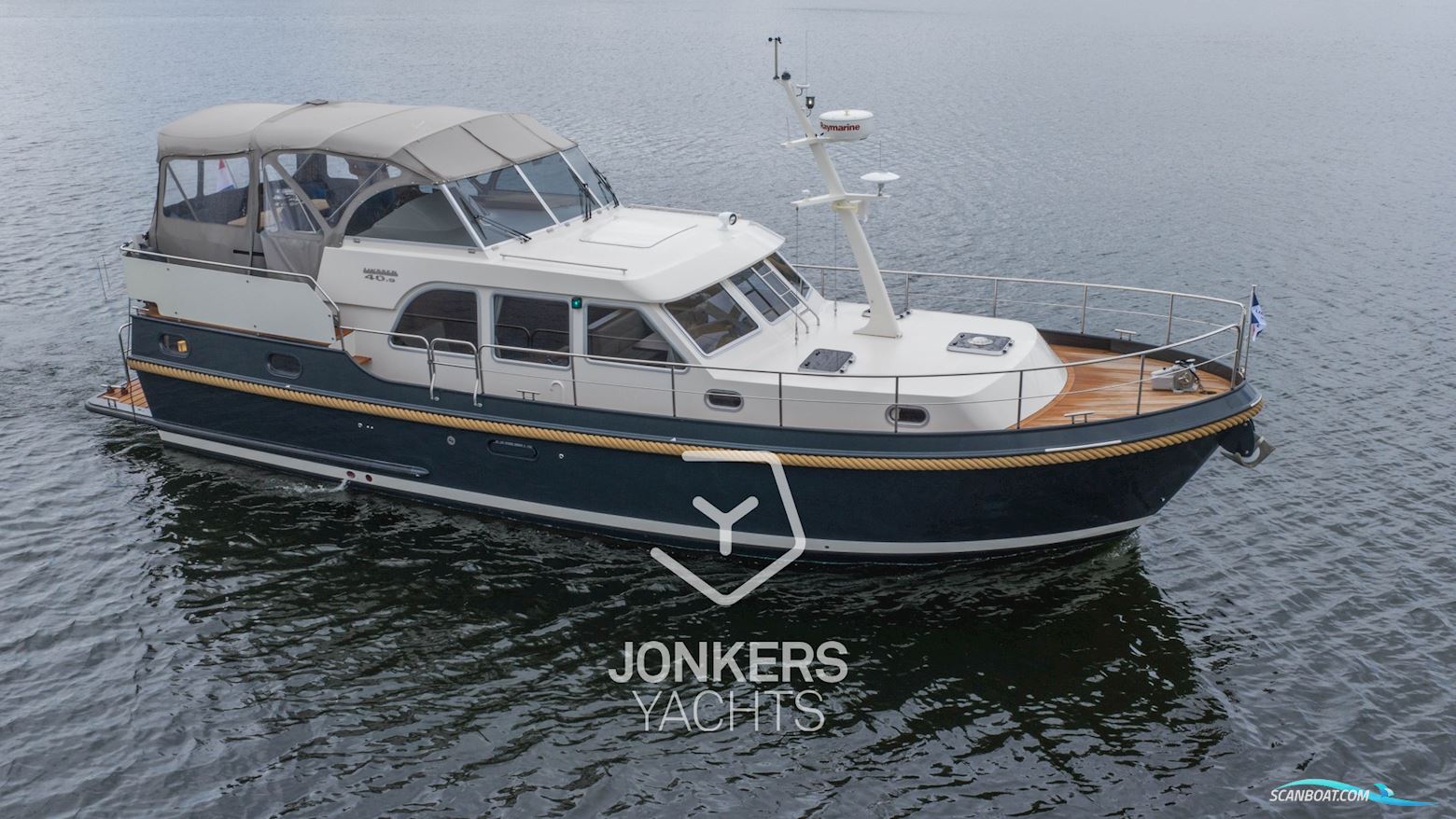 Linssen Grand Sturdy 40.9 AC Twin "Brilliant Edition" Motorbåd 2015, med Volvo Penta D2-75 motor, Holland