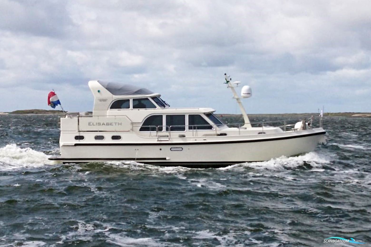 Linssen Grand Sturdy 410 AC Variotop Met Stabilisator