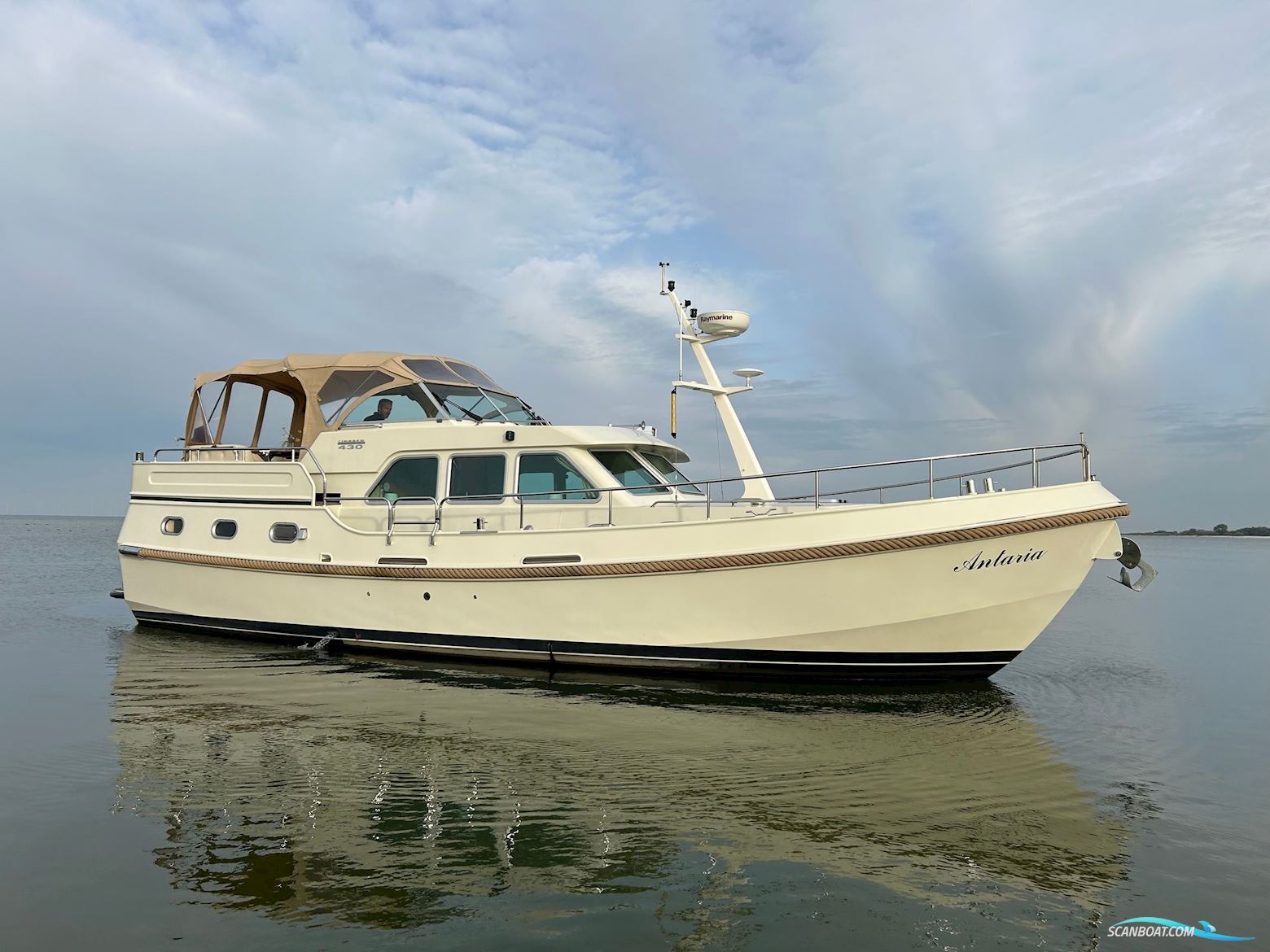Linssen Grand Sturdy 430 AC MKII Twin Met Stabilizers Motorbåd 2009, med Vetus  motor, Holland