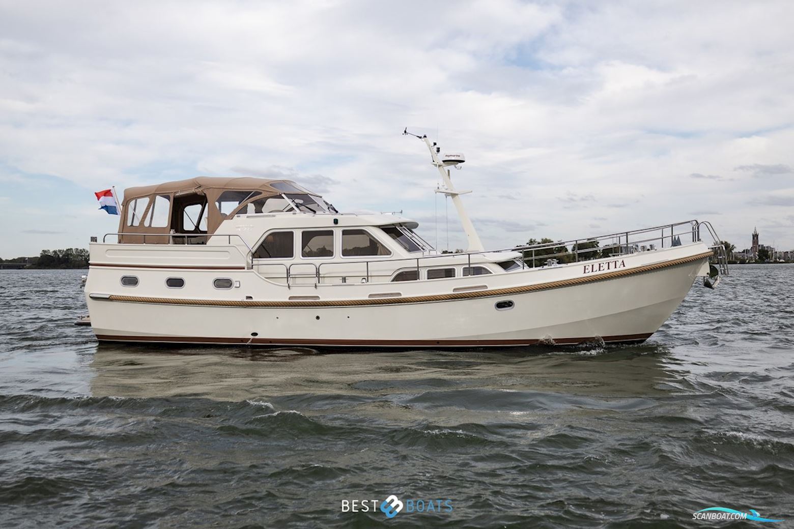 Linssen Grand Sturdy 470 AC Mark II Twin Motorbåd 2010, med Vetus Deutz Turbo Diesel, type DTA44 motor, Holland