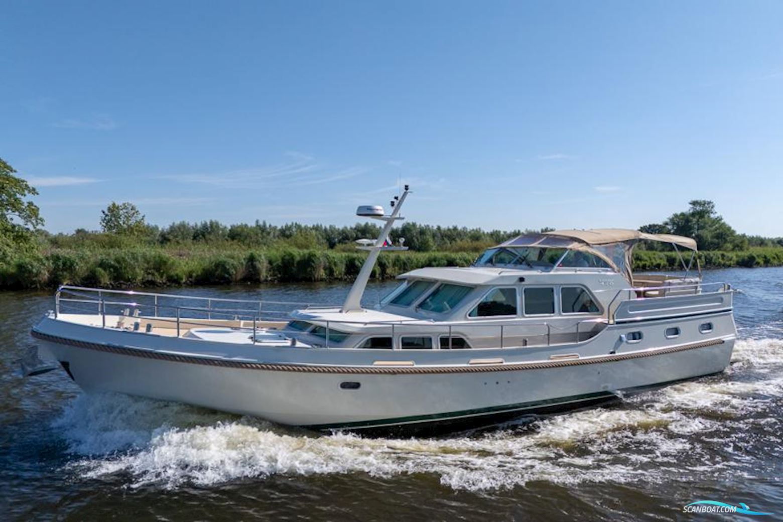 Linssen Grand Sturdy 470 AC MK II Motorbåd 2009, med Vetus Deutz 140 pk. motor, Holland