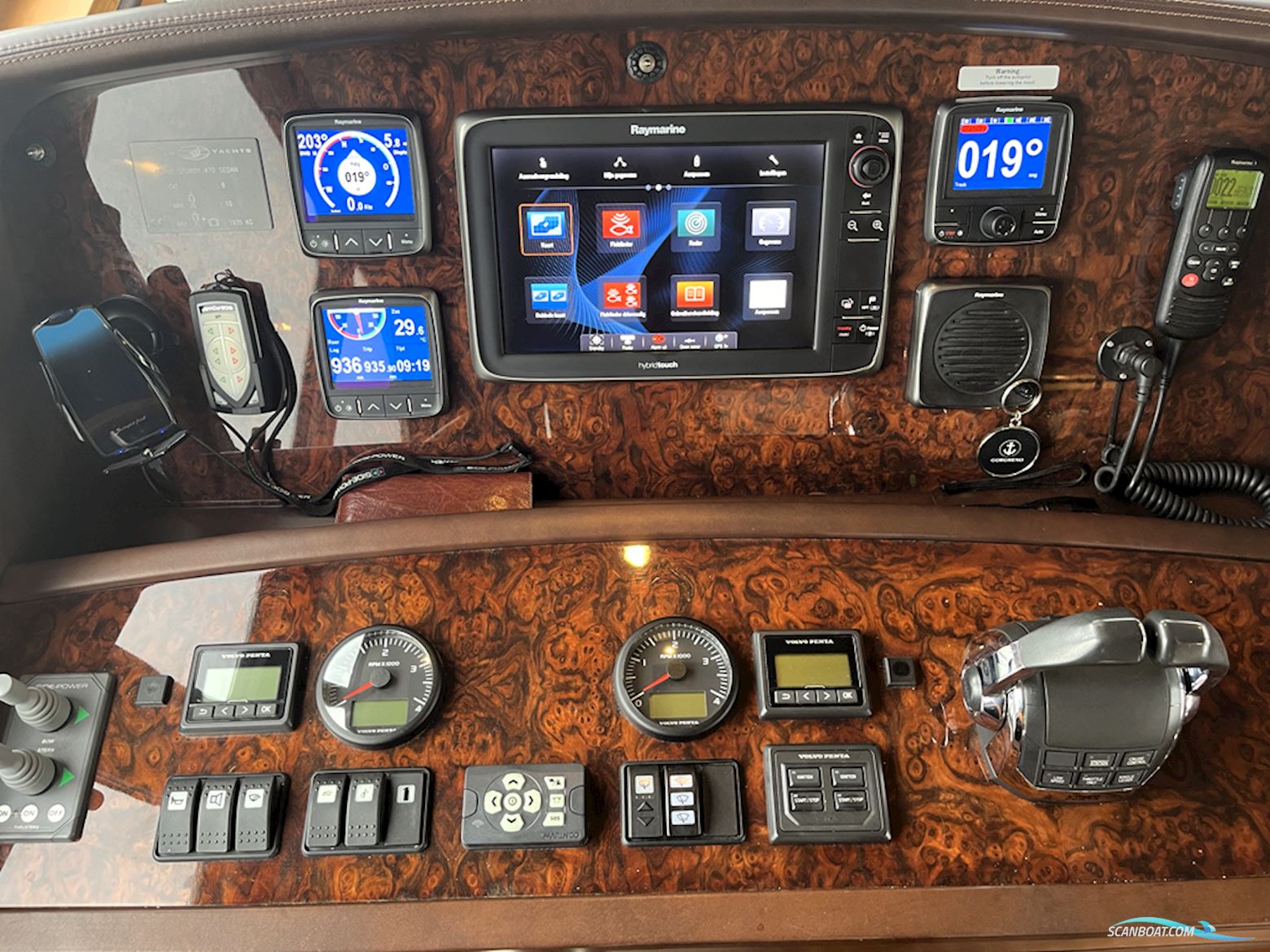 Linssen Grand Sturdy 470 Sedan Wheelhouse