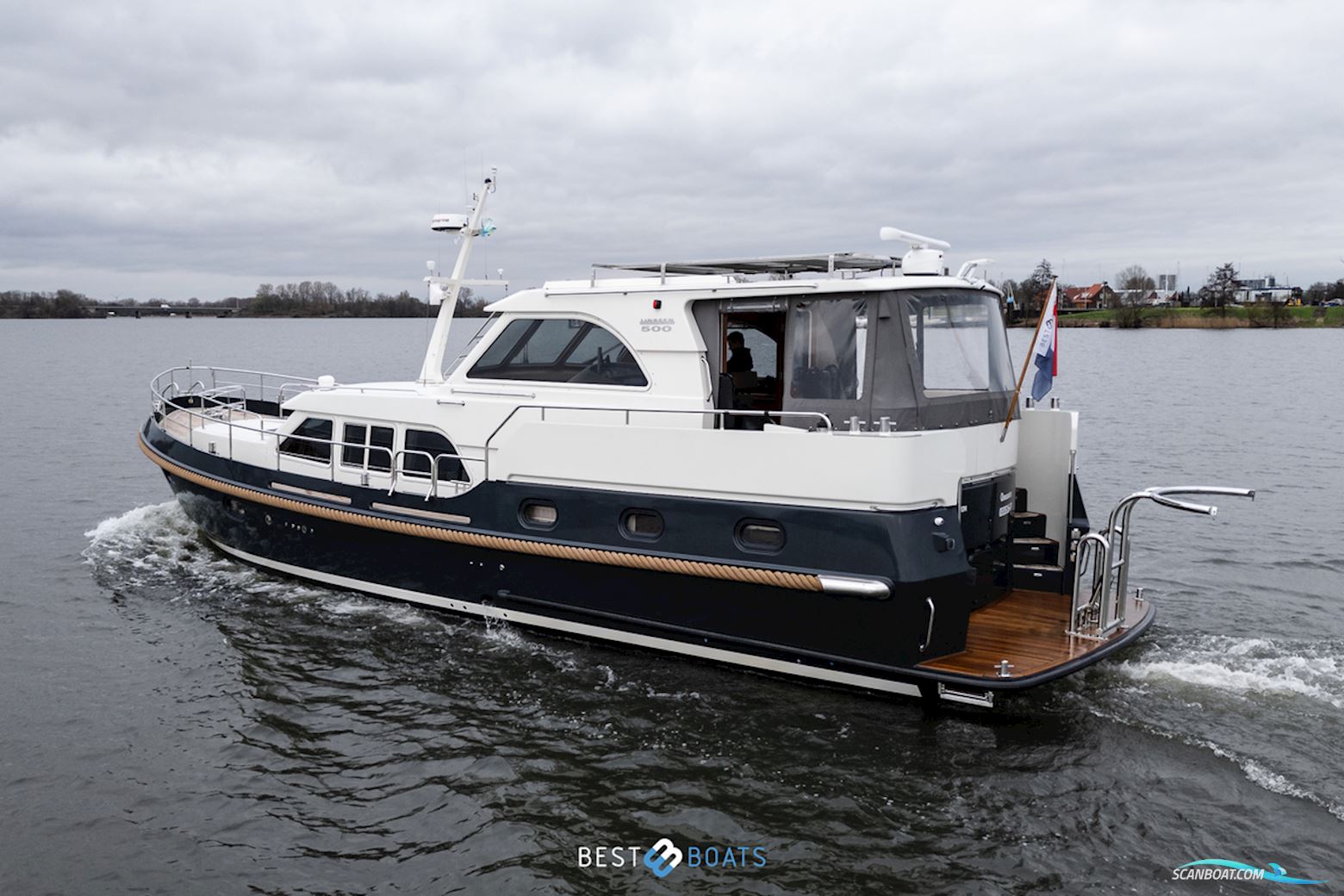 Linssen Grand Sturdy 500 AC Wheelhouse Long Top