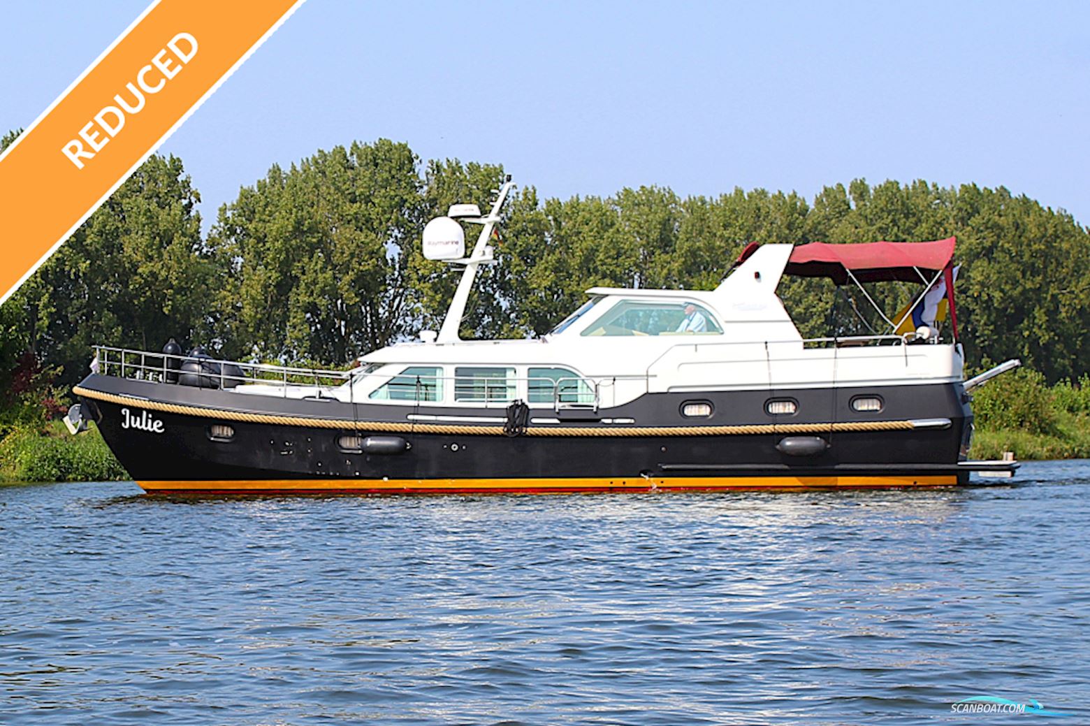 Linssen Grand Sturdy 500 Variotop Motorbåd 2005, med 2x Vetus Deutz motor, Holland