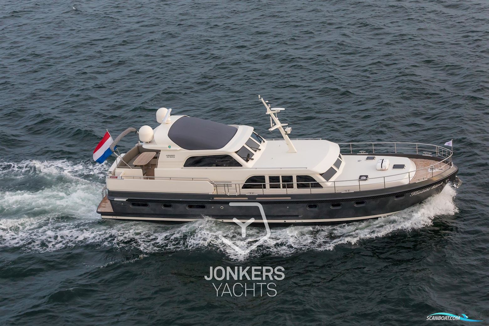 Linssen Grand Sturdy 590 AC Variotop "Stabilizers" Motorbåd 2016, med Volvo Penta D4-225 motor, Holland