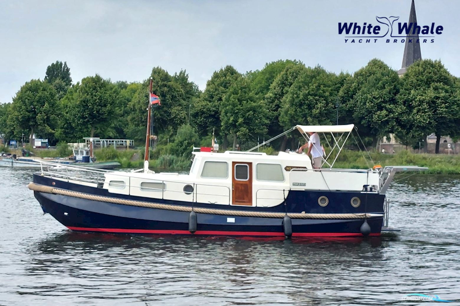 Linssen St. Jozefvlet 1050 AK Motorbåd 1979, med Perkins motor, Holland
