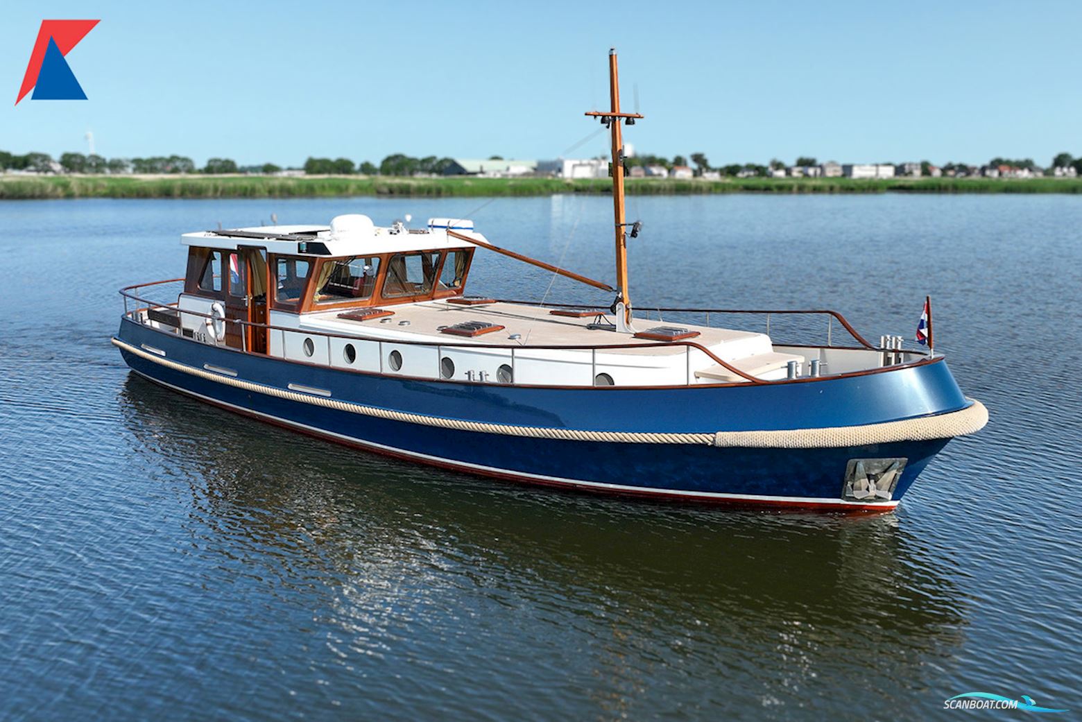 Lowland Yachts Kanaaljacht Motorbåd 1987, Holland