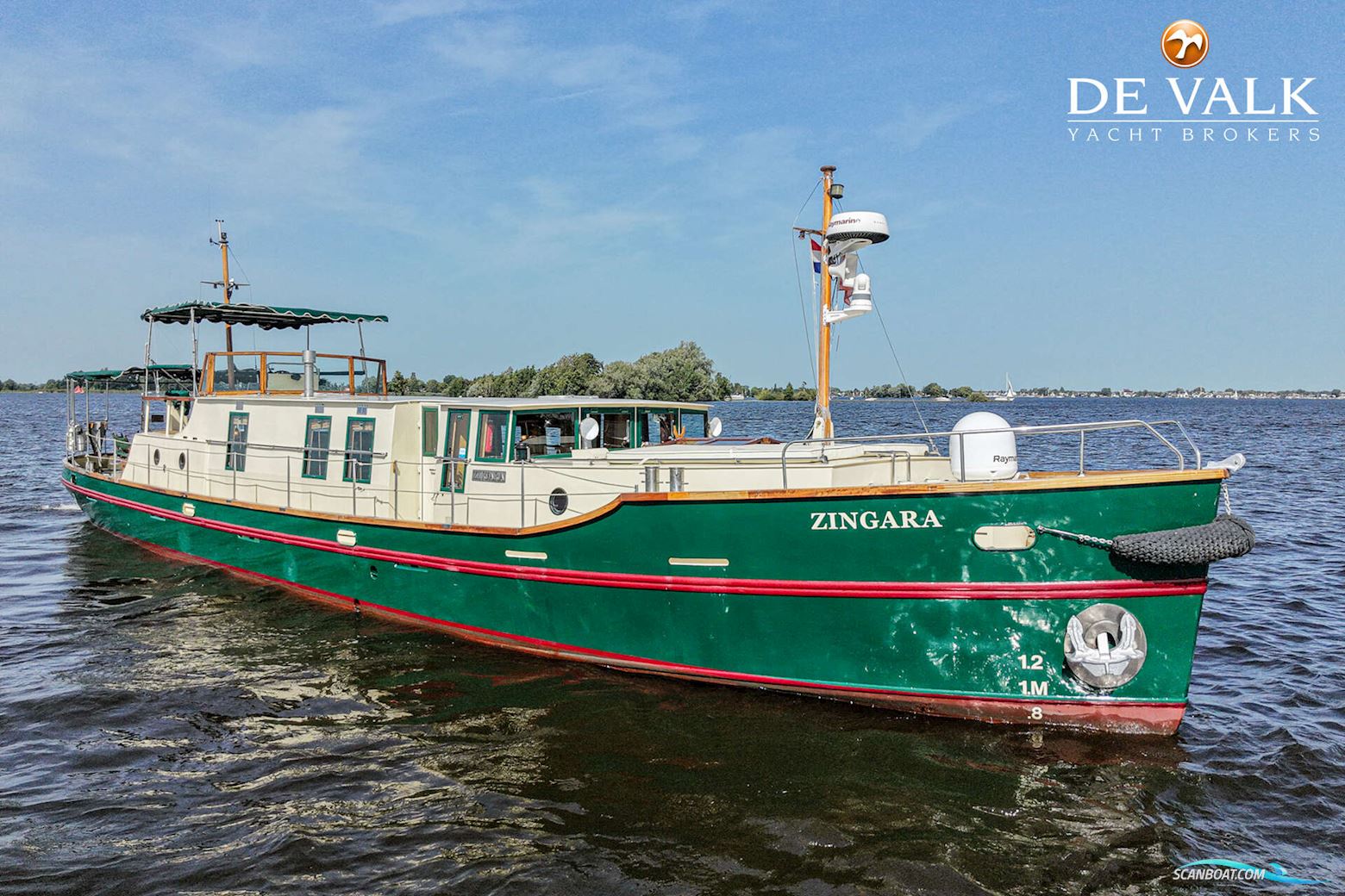 Luxe Motor 20 m Motorbåd 2000, med Perkins motor, Holland