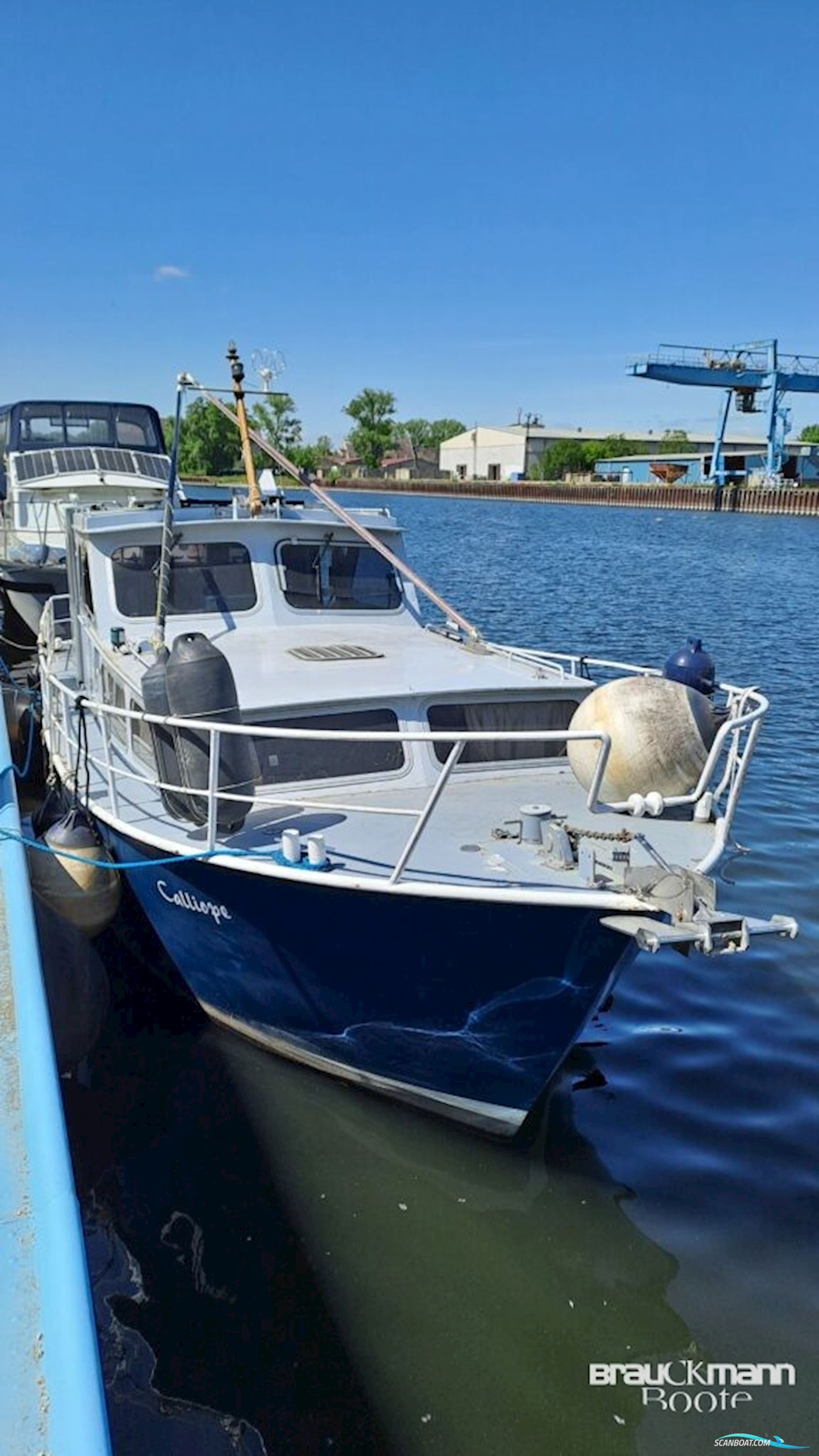 Maasland Yachtbouw Altena 10.50 AK Motorbåd 1975, med Mercedes motor, Tyskland
