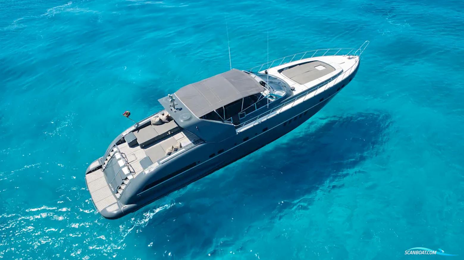 MANGUSTA 80 Open Motorbåd 2004, Danmark