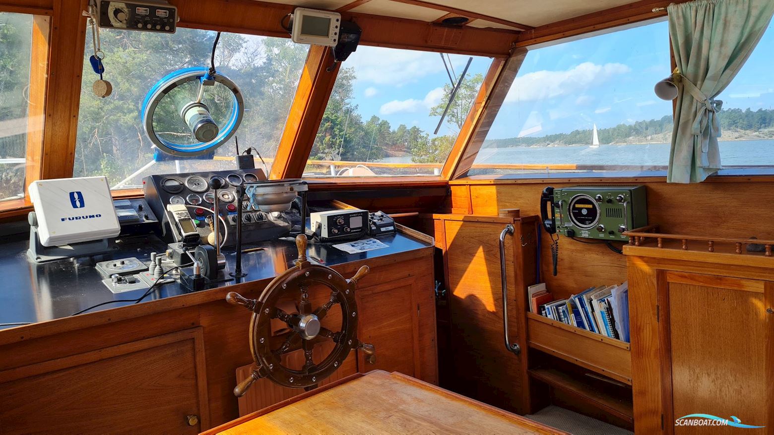 Marco Polo av Waxholm Motorbåd 1984, med Motor Volvo Tmd100A. Renoverad Till Nyskick Vid Installation, motor, Sverige