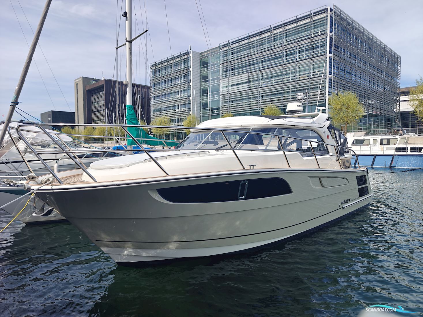 Marex 320 Aft Cabin Cruiser Motorbåd 2017, med Yanmar motor, Danmark