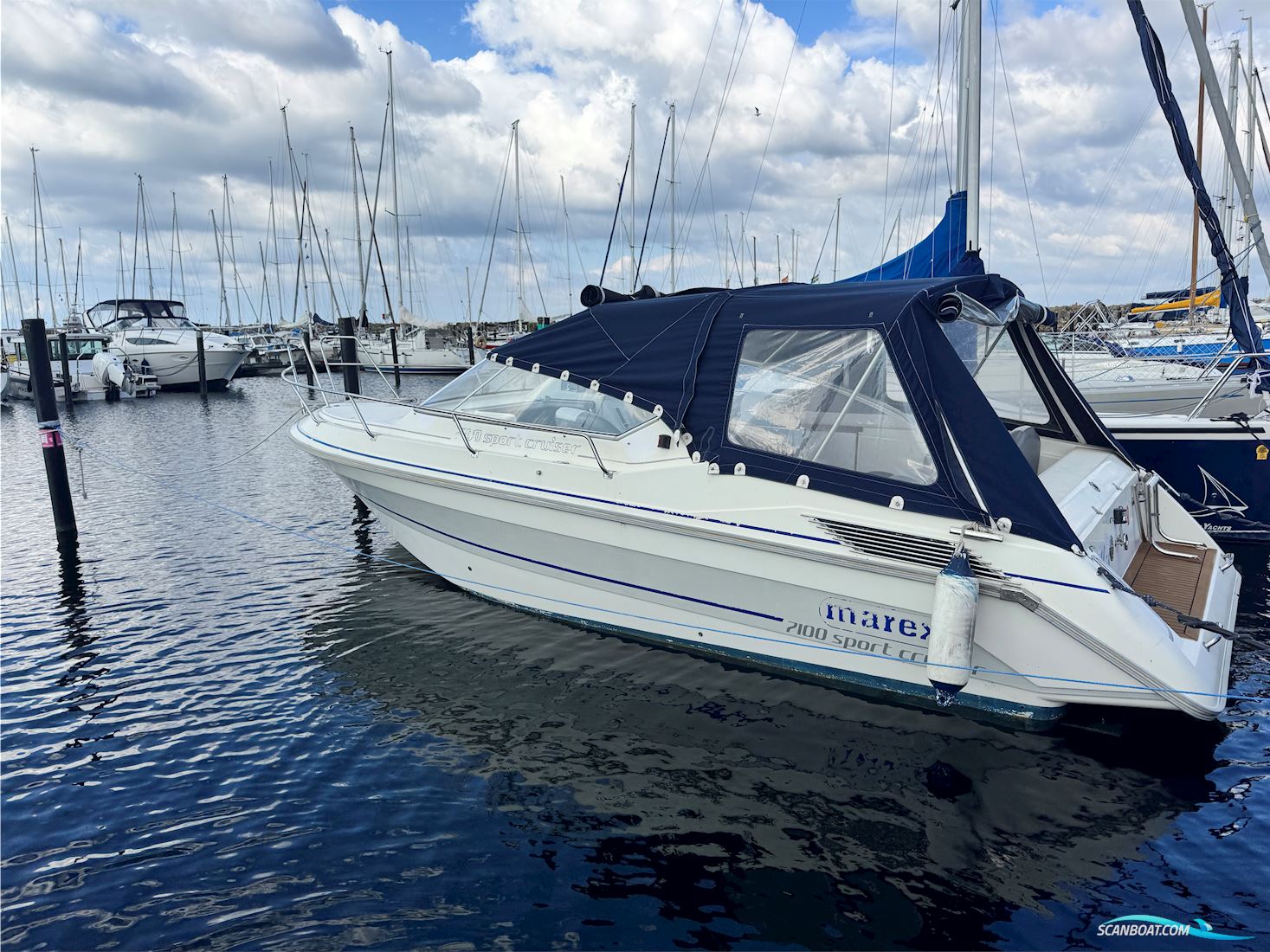 Marex 7100 sport cruiser  Motorbåd 1991, med Volvo Penta AQAD41B motor, Sverige
