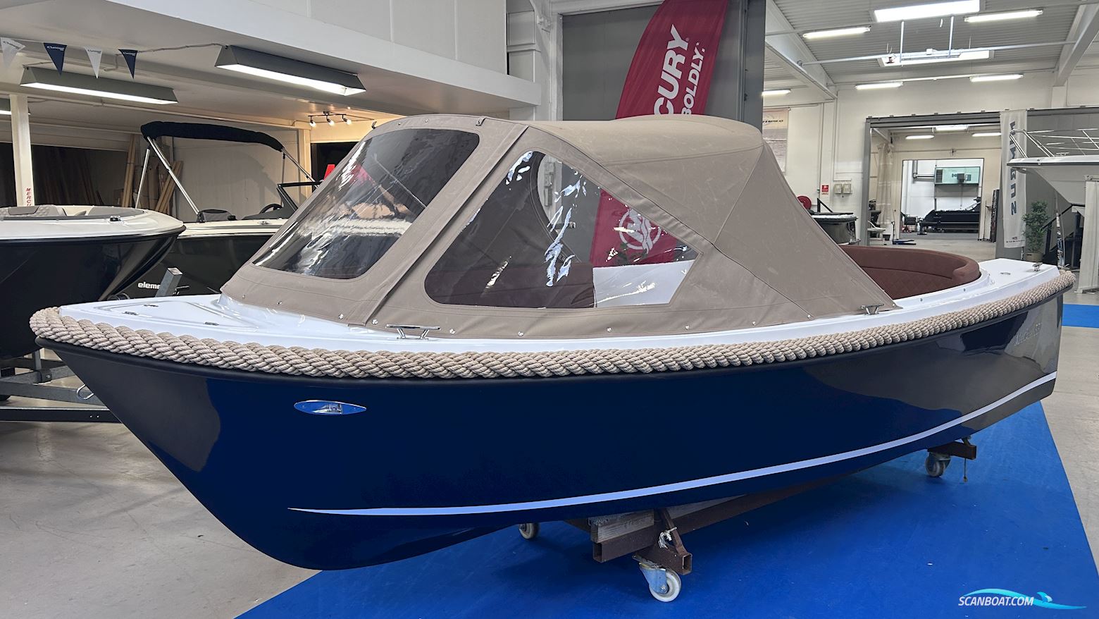 Maxima 550 Motorbåd 2026, med Mercury 20 hk 4-Takt motor, Danmark