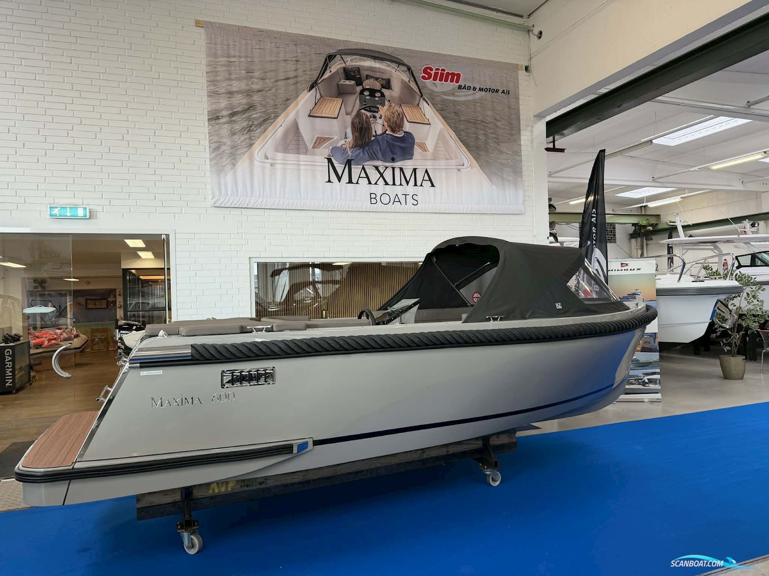Maxima 600 Motorbåd 2026, med Mercury 20 hk 4-takt motor, Danmark