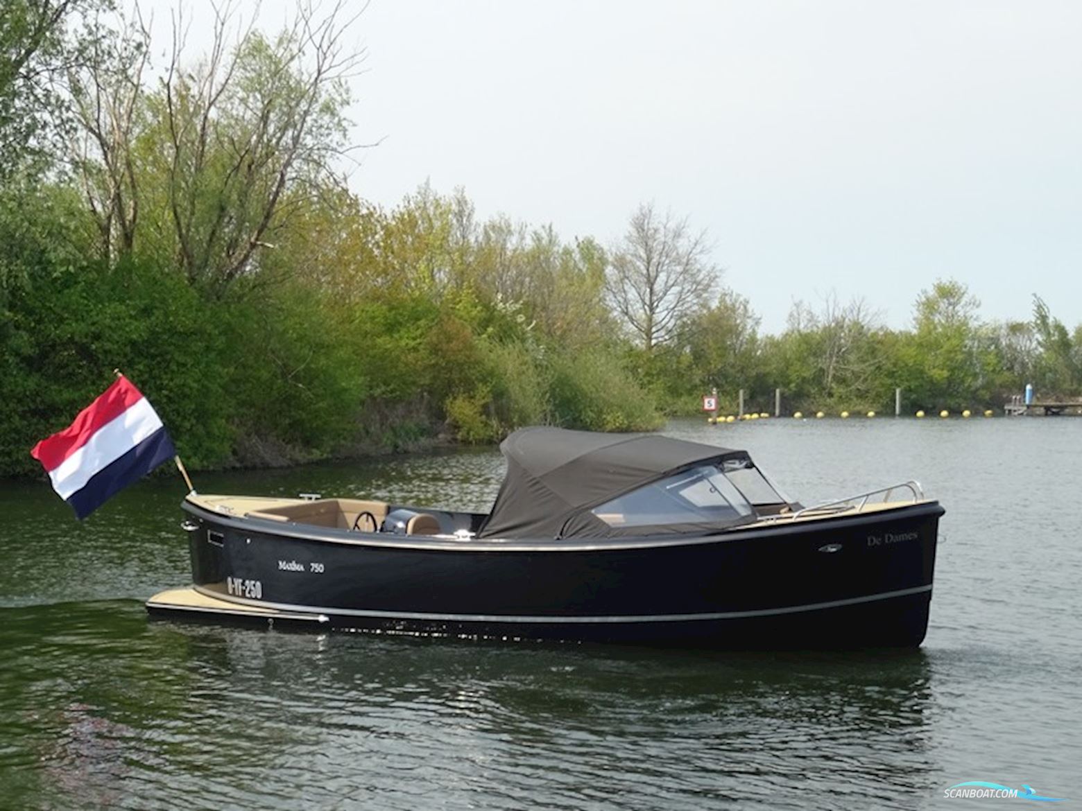 Maxima 750 FL Motorbåd 2022, med Honda BF 100 Lrtu motor, Holland