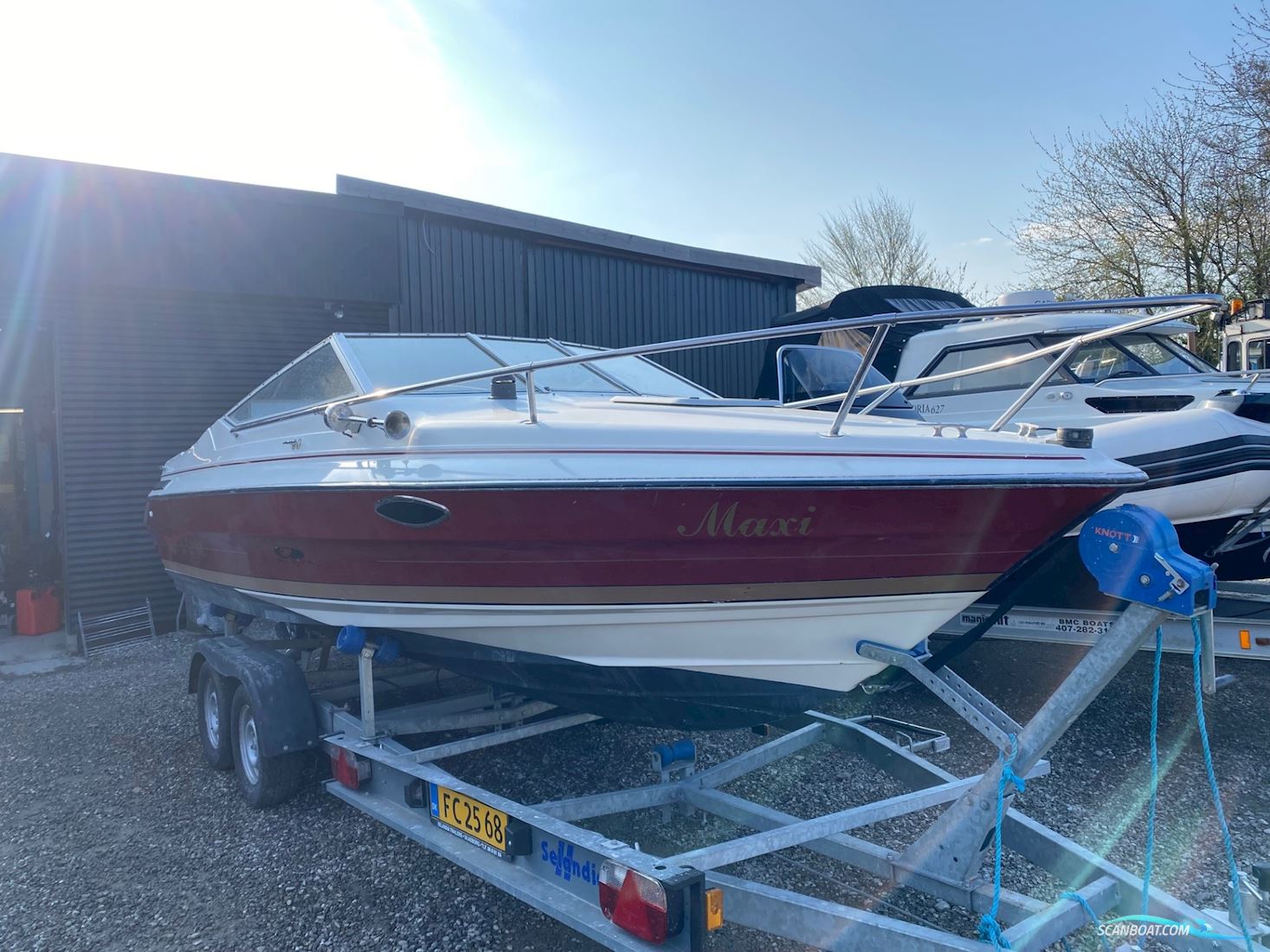 Maxum 1900 SC Motorbåd 1992, med Mercruiser 4,3 motor, Danmark
