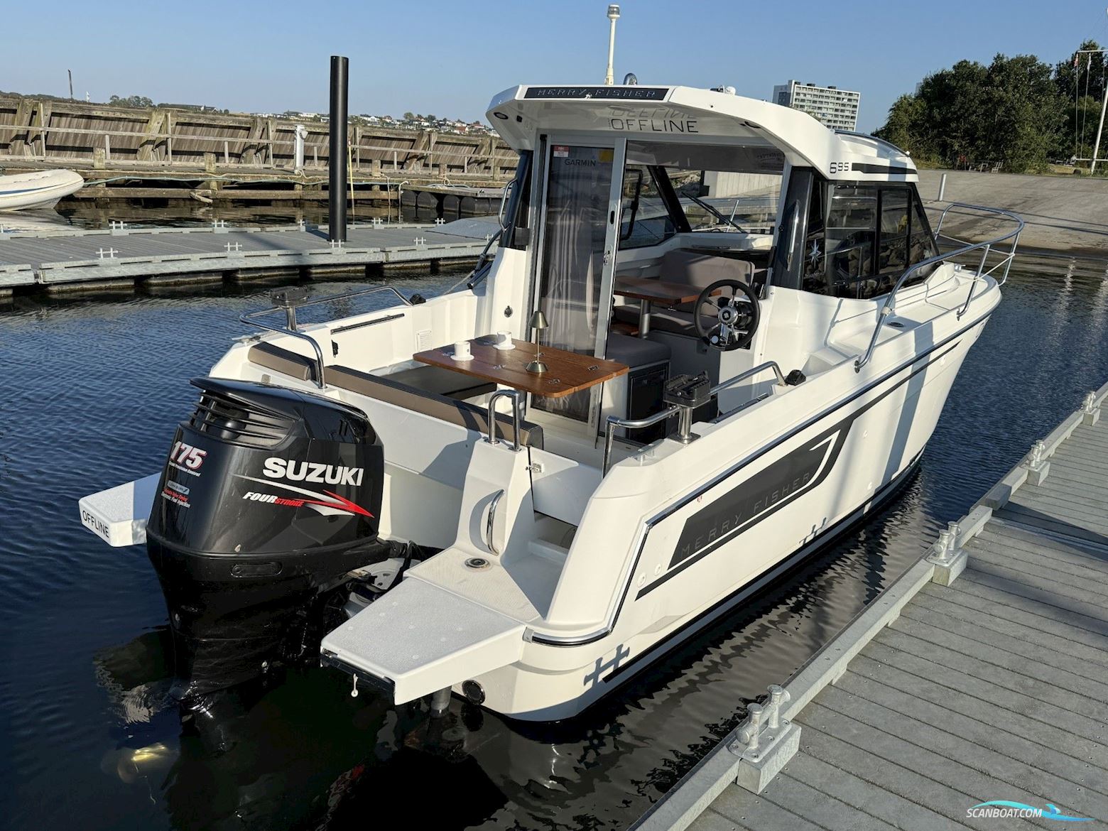 Merry Fisher 695 Med 175 hk Motorbåd 2016, med Suzuki motor, Danmark