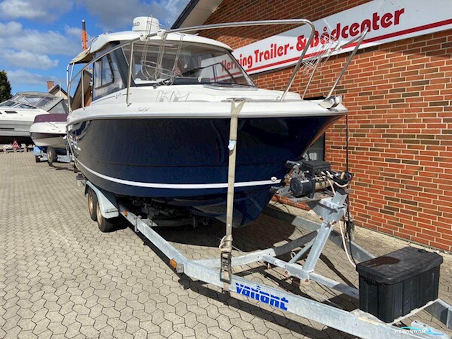 Merryfisher 645 m/Honda F150 hk V-Tec og Variant trailer