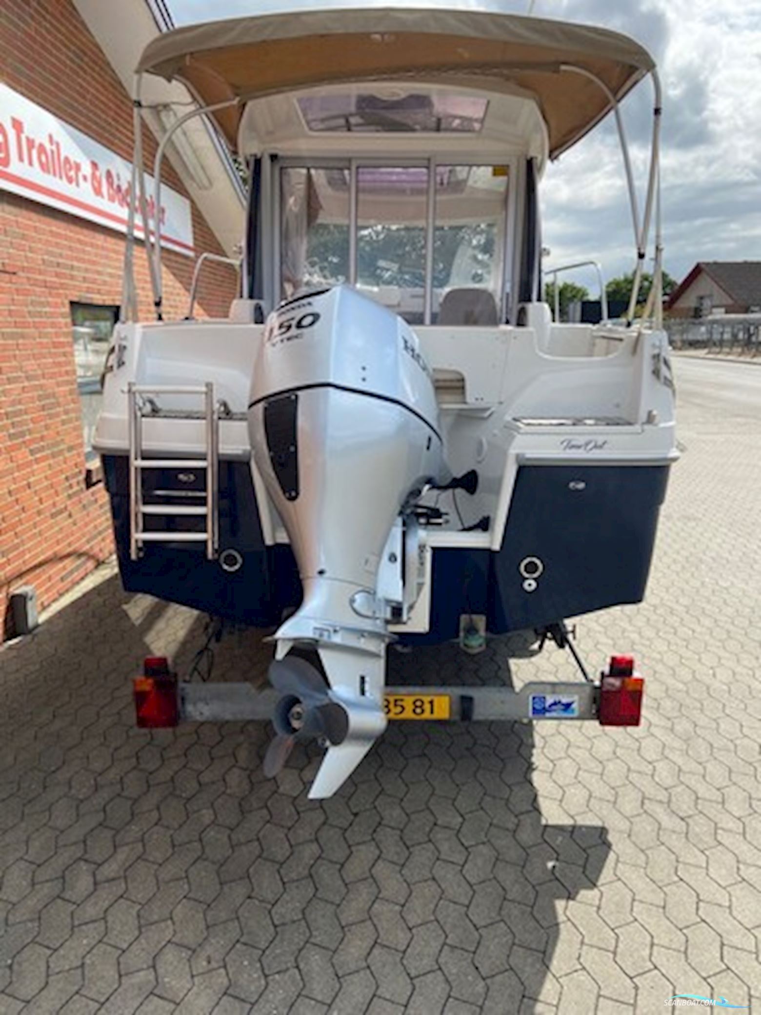 Merryfisher 645 m/Honda F150 hk V-Tec og Variant trailer