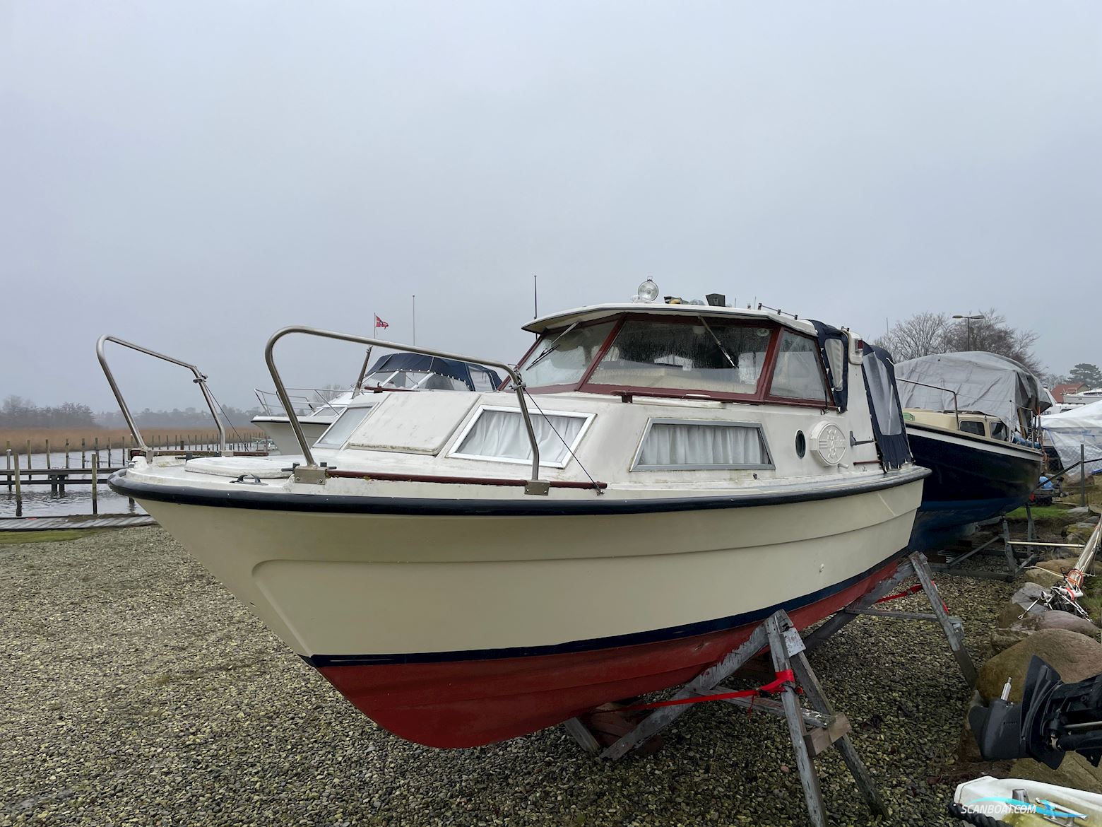 Mørebas 8400 Motorbåd 1976, med Leyland Thorncroft motor, Danmark