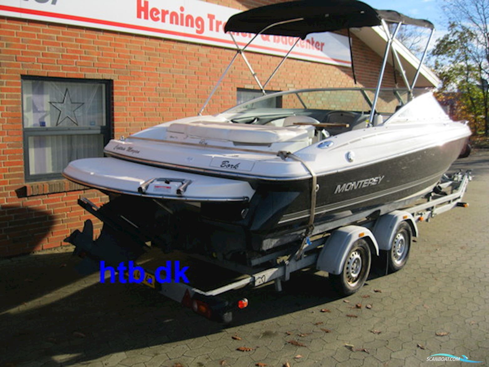 Monterey 194FS m/Volvo Penta 4,3L og trailer - NU NEDSAT KR.: 20.000,- !