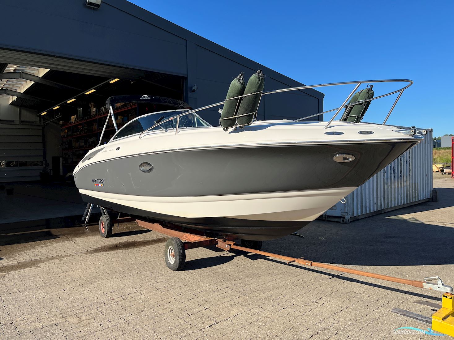 Monterey 248 lc Motorbåd 2008, med Volvo Penta 5.0 Gxi motor, Danmark