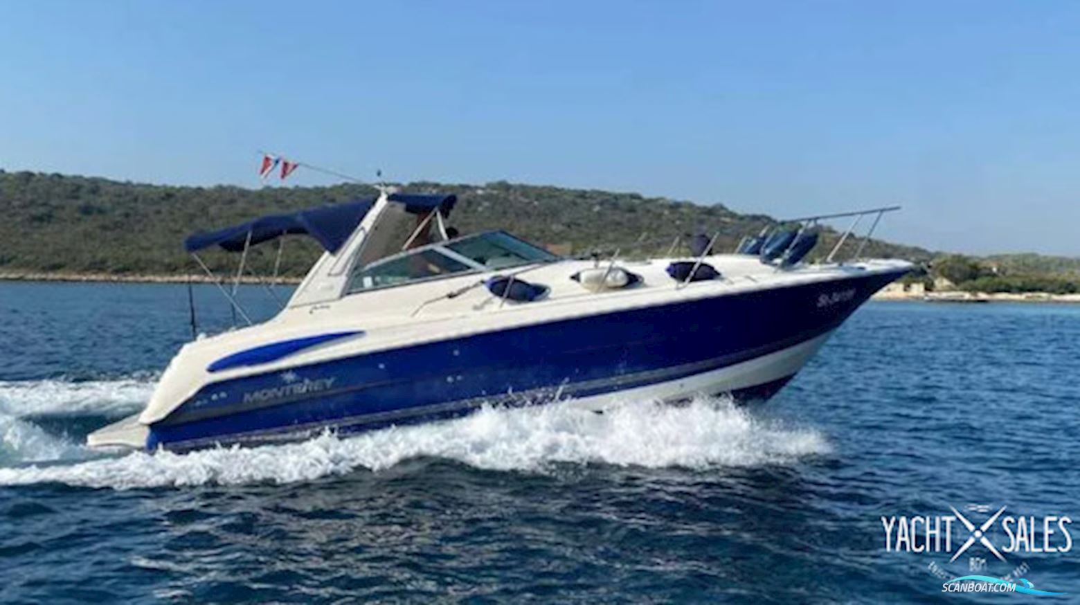 Monterey 302 Motorbåd 2004, med  Mercury 5.0 Mpi motor, Kroatien