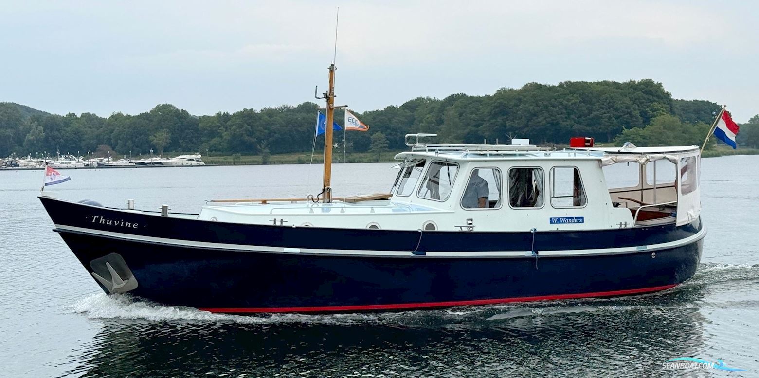 Motor Yacht Twillert Rondspantkotter 11.20 OK Paviljoen Motorbåd 1982, med Volvo motor, Holland