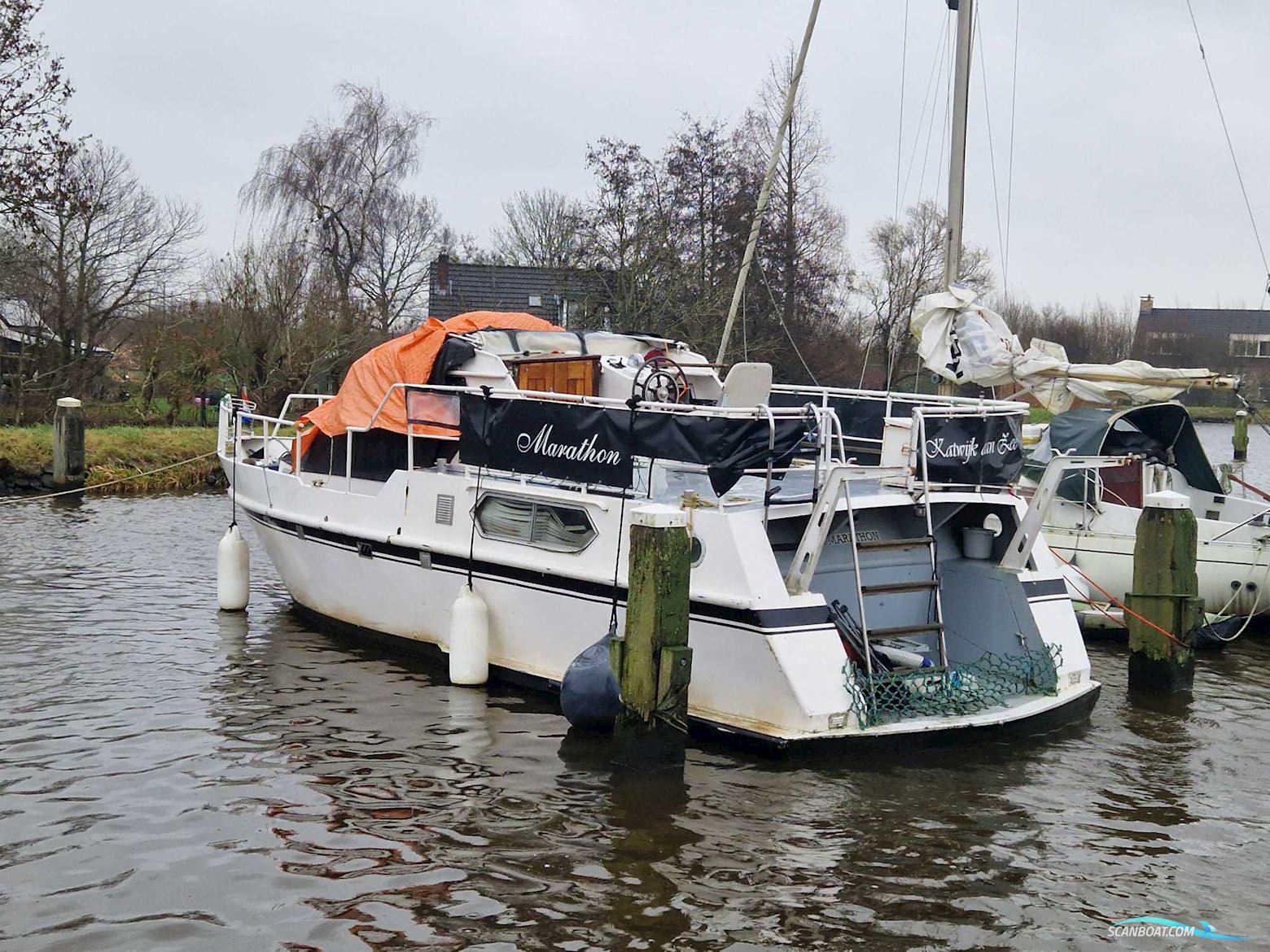 Motorboot 850 Motorbåd 1900, med Solé motor, Holland