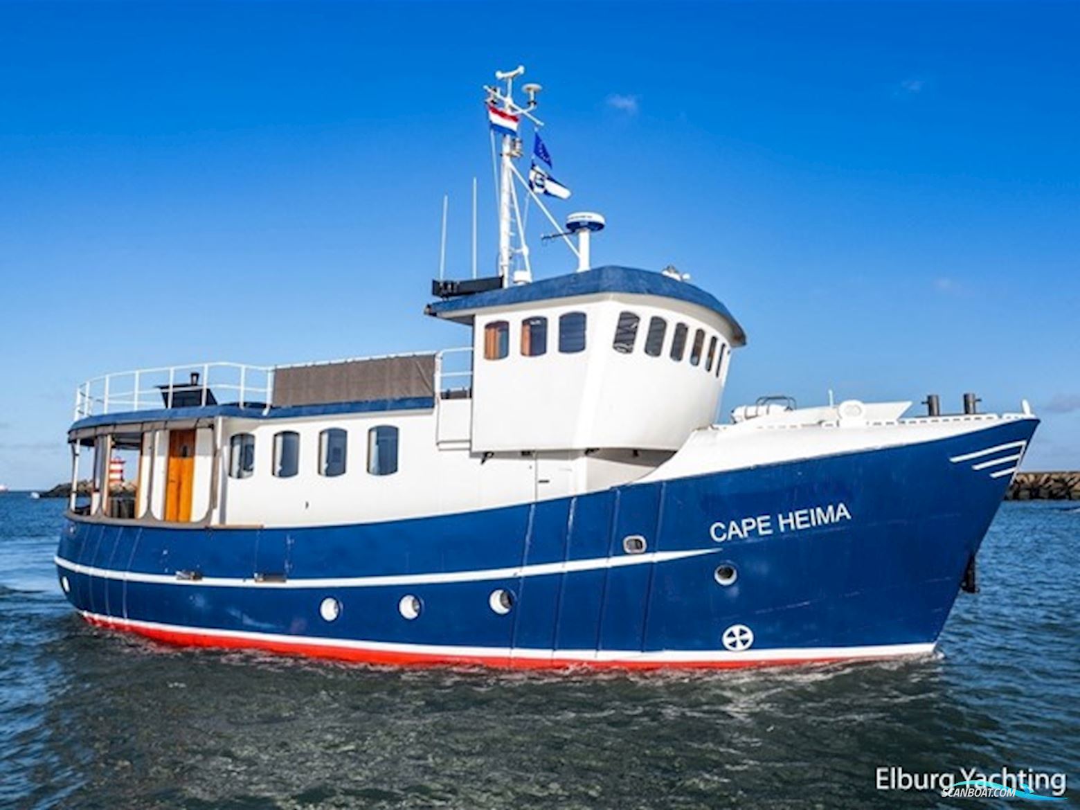 Motoryacht Cape Heima - Wonen op Het Water