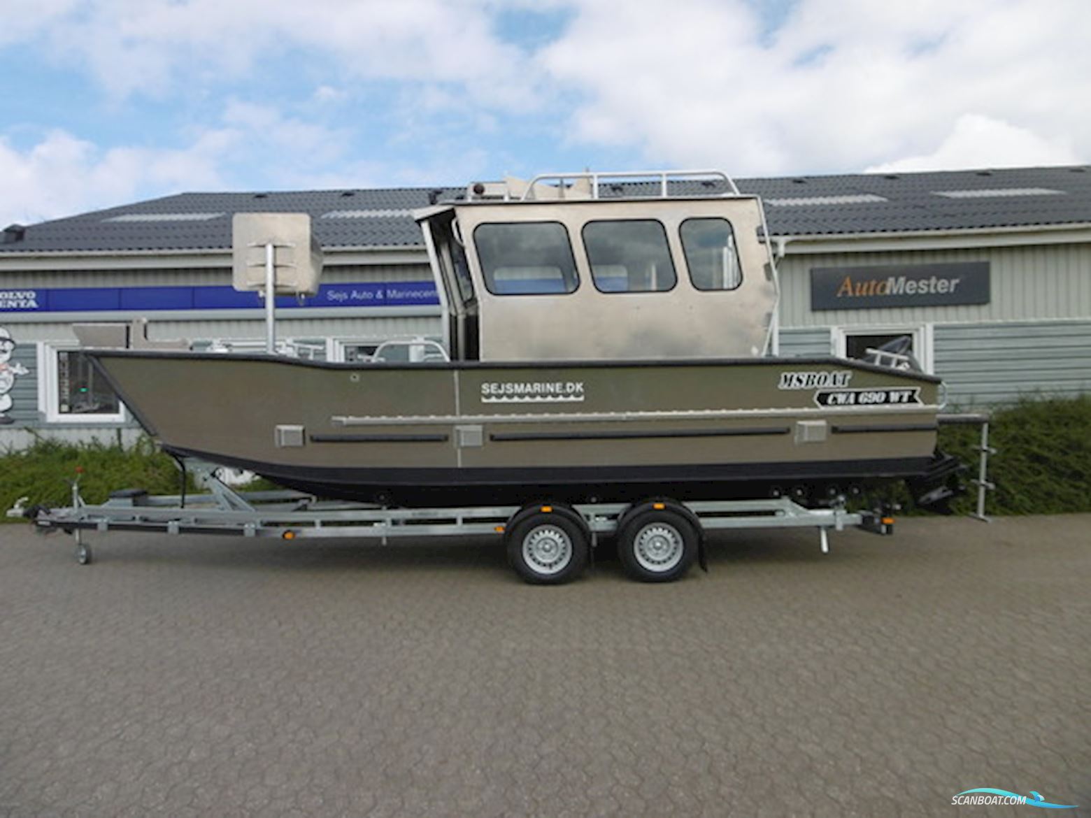MS Cwa690WT Big Cabin (Cabin Version 6) Motorbåd 2024, Danmark