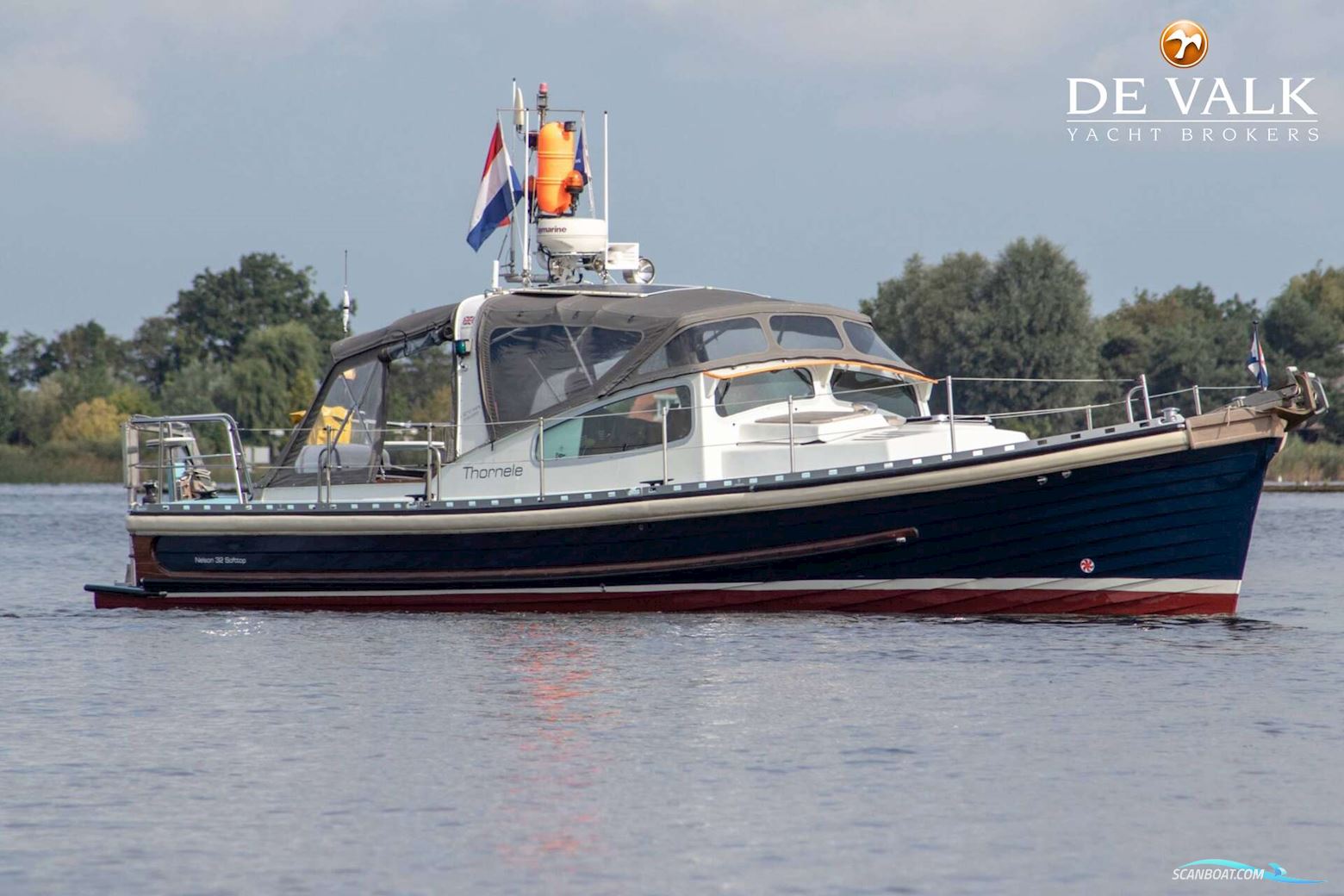 Nelson 32 Soft Top Motorbåd 1963, med Volvo Penta motor, Holland