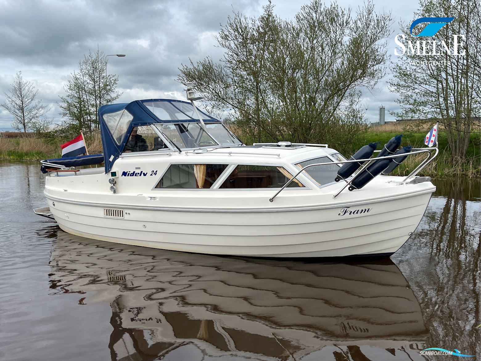 Nidelv 24 Classic Motorbåd 1993, med Yanmar, 4JH2E motor, Holland