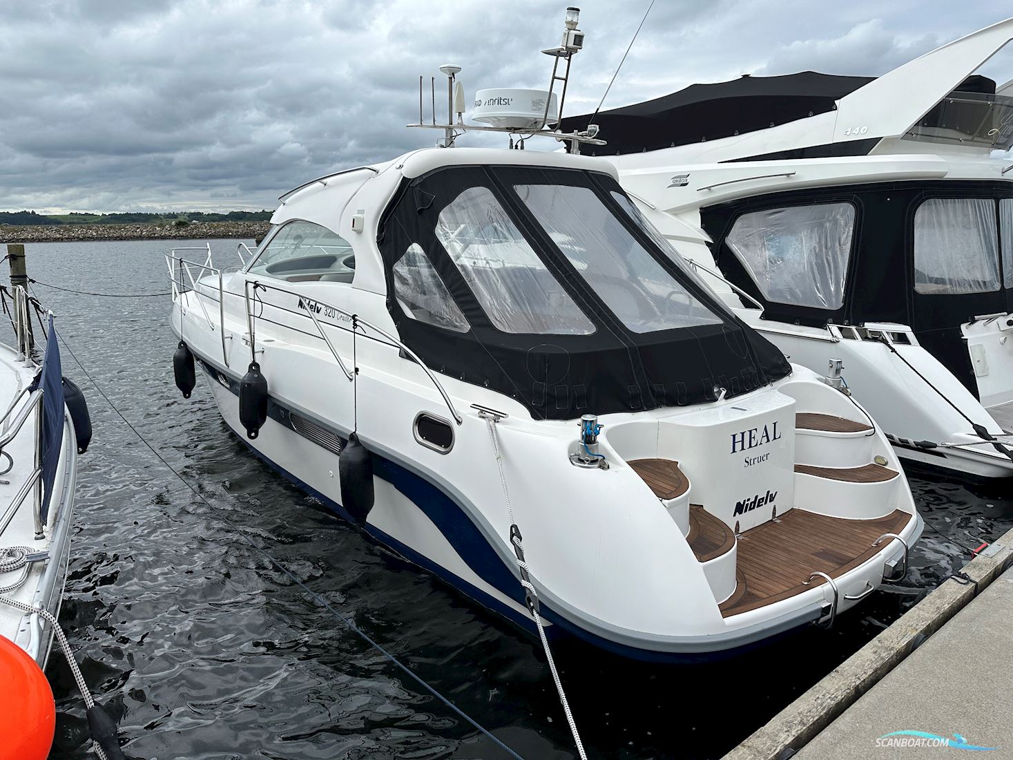 Nidelv 320 Cruiser ht Motorbåd 1999, med Yanmar motor, Danmark