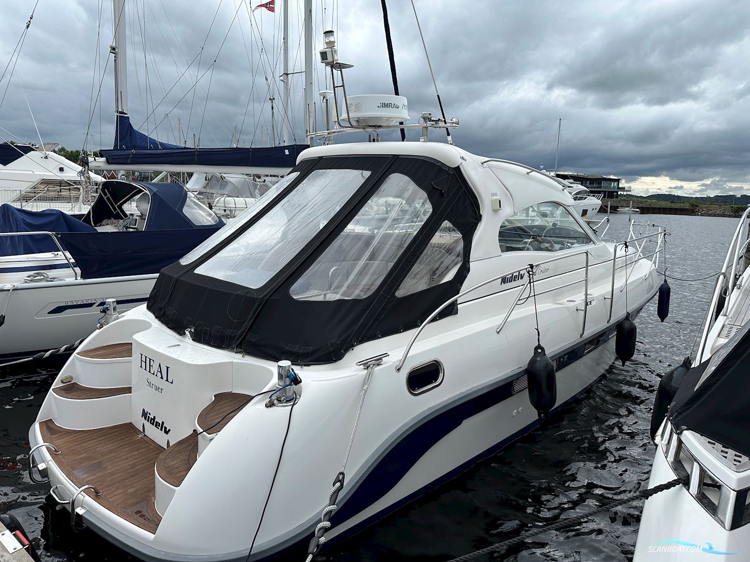 Nidelv 320 Cruiser ht Motorbåd 1999, med Yanmar motor, Danmark