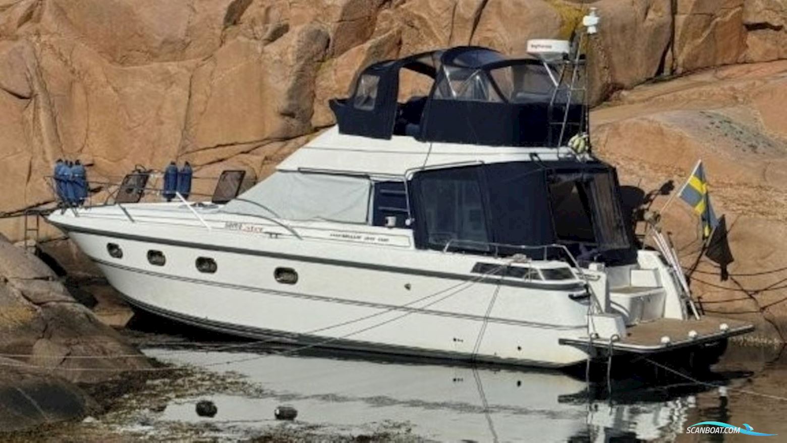 Nimbus 35 DC Fly Motorbåd 1990, med Hyundai  Seashell motor, Sverige