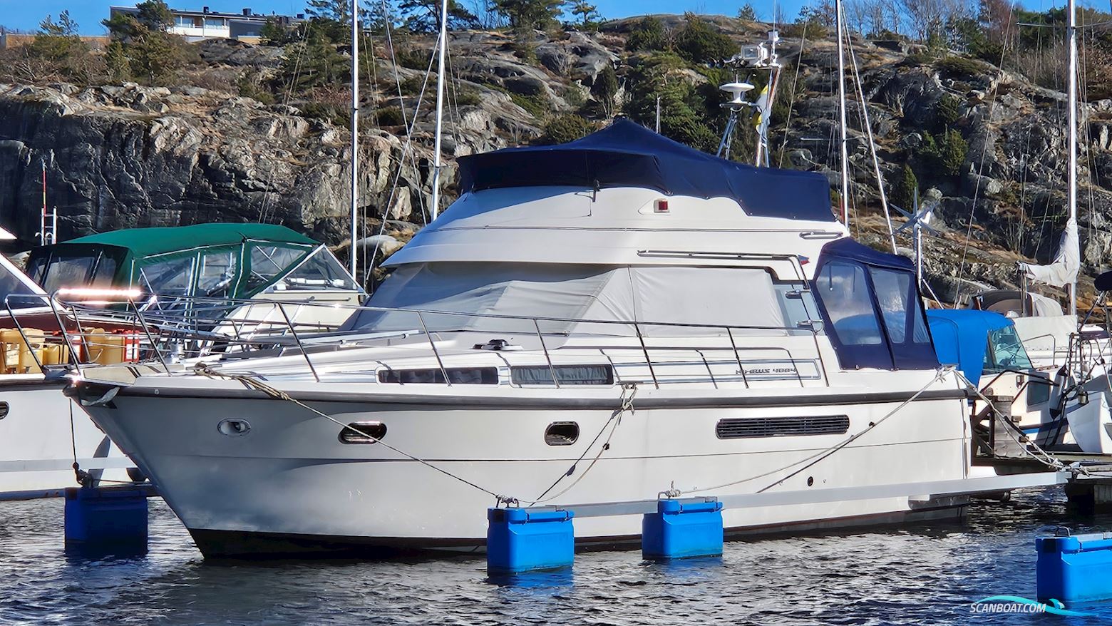 Nimbus 4004 Fly Motorbåd 1989, med Volvo Penta Kamd 44 motor, Sverige