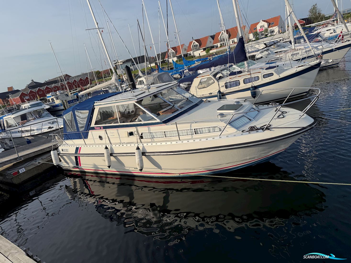 Nimo 30 Motorbåd 1987, med Volvo Penta ad 41 pa motor, Danmark